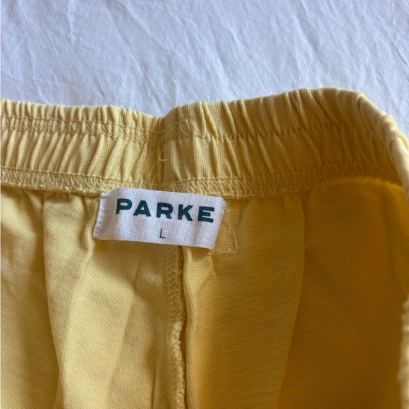 PARKE Sunny Yellow Women's pants - Picture 4 of 5